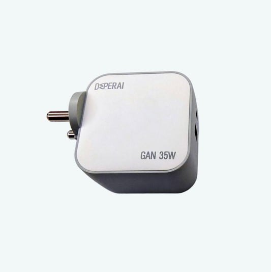 FAST CHARGER 35W GaN Dual A+C