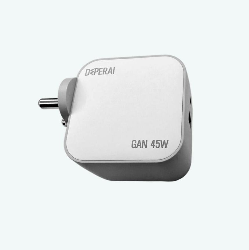 FAST CHARGER 45W GaN Dual A+C