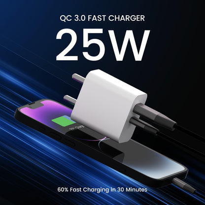 FAST CHARGER 25W PD GaN USB A+C